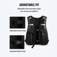 Gilet d'hydratation léger, respirant, imperméable et réfléchissant pour hommes et femmes, idéal pour la course à pied, la randonnée et le jogging