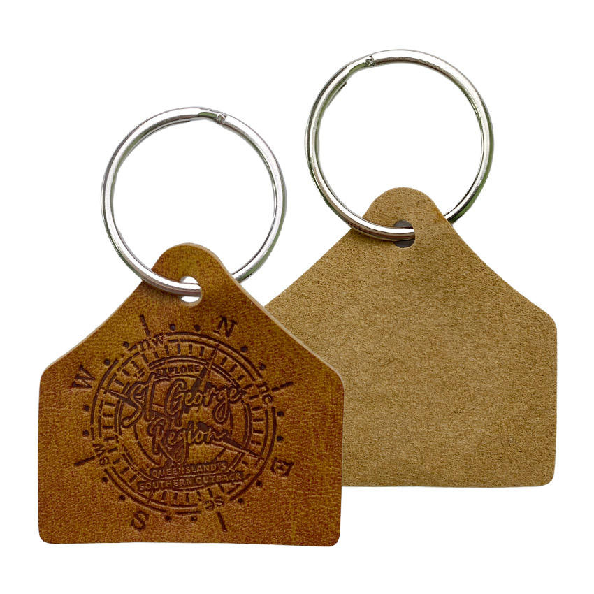 Cow Leather Keychains Durable, Stylish, and Versatile