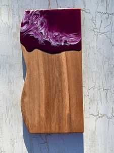 Mango de madera hecho a mano indio con tabla de cortar de resina tabla de queso productos de bambú hogar Hotel restaurante y cocina mejor precio - Product Image 5