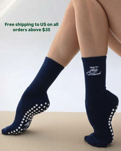 Calcetines Deportivos Antideslizantes con Agarre en el Empeine, de Algodón Elástico, Transpirables, Cómodos, para Yoga, Pilates, Fitness, Ejercicio en Interiores - Product Image 3