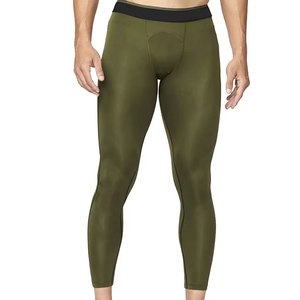 Pantalons de compression de sport pour hommes, leggings d'entraînement de fitness, pantalons de compression de sport pour hommes, leggings de sport à haute élasticité - Product Image 1