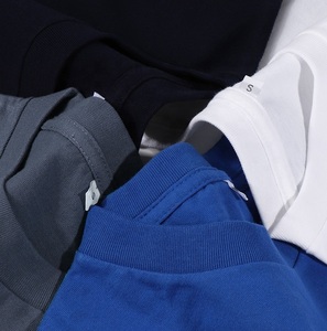T-shirts pour hommes 100% coton, col rond, manches courtes, coupe ample, haute qualité, écologiques, respirants - Product Image 3
