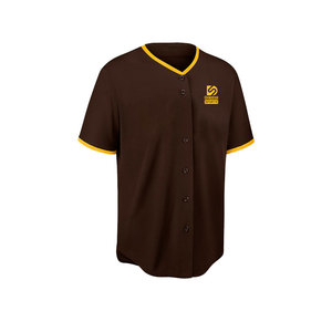 ชุดเบสบอลขายดี ราคาถูก คุณภาพสูง ผลิตจากโพลีเอสเตอร์ 100% แห้งเร็ว ระบายอากาศได้ดี น้ำหนักเบา รับออกแบบตามสั่ง บริการ OEM - Product Image 4