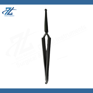 Pinzas Personalizadas Ecológicas de Acero Inoxidable con Punta Redondeada, Diseño Autoblocante y Autocierre para Depilar Cejas - Product Image 5