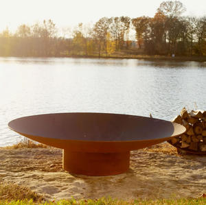 Modern Eco Friendly Metal <b>Fire</b> Pit for Outdoor Use Solid Quality Natural <b>Gas</b> Portable for BBQ Garden Patio Backyard Wholesale - Product Image 6