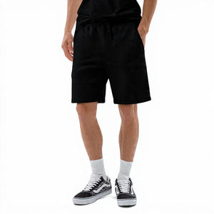 Oversize Fleece Sweat Cargo Shorts Hombres Jogging Running Wear Sweat Shorts Hombres Cordón Cintura Cargo Shorts Hombres - Product Image 6