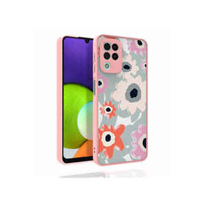 Glossy Patterned Silicone Phone Case for <b>Samsung</b> for Galaxy M32 OYO Nora Series-Anti-Fingerprint Camera Protection INS 7 Plus - Product Image 2