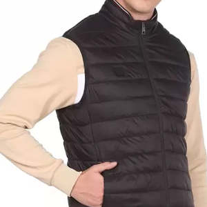Chaqueta acolchada de invierno para hombre más vendida, ligera, a prueba de viento, con capucha, diseño, cuello levantado, logotipo personalizado, talla XL, nueva condición - Product Image 2