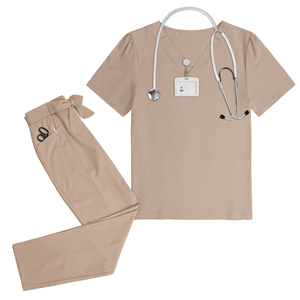 Uniforme de enfermera Conjunto de uniformes de hospital Logotipo personalizable Elástico Nuevos uniformes de enfermera para mujeres y hombres Tamaño XL Scrub - Product Image 6