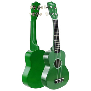 Ukelele Soprano Verde de 21 Pulgadas, Kit Completo para Principiantes, con Funda Suave, Diapasón de Palisandro, Libro de Métodos |   Midex UKX-901GR - Product Image 2