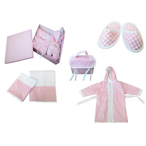 Conjunto de Ropa de Algodón para Bebés Niñas de 6 Meses, Diseño a Cuadros Rosa, Traje de Bautizo para Primavera - Product Image 1