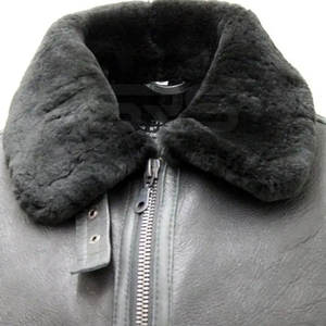 Chaqueta de piel de oveja de diseño personalizado, chaqueta de invierno de color sólido para hombre, ropa de calle, gran oferta, chaqueta de piel de oveja para hombre - Product Image 5