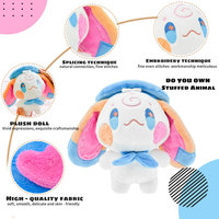 Créateur de jouets en peluche, personnage personnalisé, peluche kawaii, chien aux longues oreilles, animaux en peluche d'anime, poupée