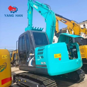 Escavatore Usato Kobelco SK75 SK60 Quasi Nuovo con Ottime Prestazioni e Condizioni a Prezzo di Fabbrica in Vendita - Product Image 6