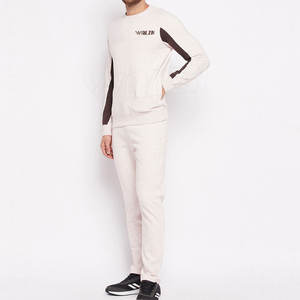 2025 marque privée survêtements hommes imprimer Logo personnalisé ajustement deux pièces survêtement ensemble à prix raisonnable - Product Image 4