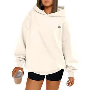 Sudadera con Capucha Extra Grande de Algodón Grueso de 500 g/m², Hombros Caídos, Manga Larga, Estilo Urbano, para Venta al por Mayor - Product Image 1