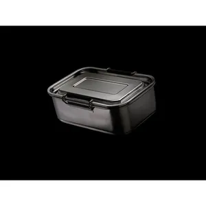 Contenitore per il Pranzo in Acciaio Riciclato RCS, Gadget Sostenibile per il Trasporto di Pasti Ecologici - Product Image 3