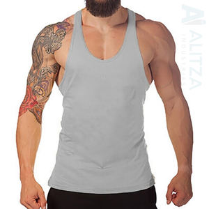 Camiseta sin mangas ligera de verano para hombre 100% algodón de bambú ultrasuave tela de alta calidad ajuste cómodo comodidad Natural todo - Product Image 1