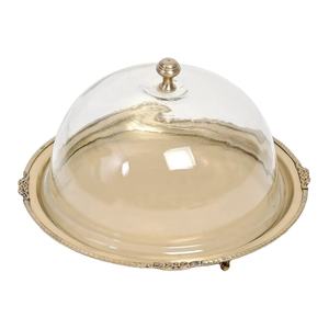 Nuevo Diseño de Base Redonda Dorada para Pastel de Bodas con Base de Metal, Base para Pastel Personalizada de Lujo al Mejor Precio - Product Image 1