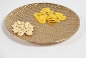 ถาดอลูมิเนียมหล่อถาดเสิร์ฟสําหรับบ้านโรงแรมงานแต่งงานชําระถาดจานโมเดิร์น - Product Image 5