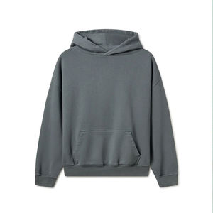 Sudaderas con Capucha para Hombre, Conjuntos Deportivos de Algodón de 500 g/m², Pantalones Deportivos y Sudaderas con Capucha con Cremallera Estampados, Ropa Deportiva Informal, Conjuntos Deportivos con Lavado Ácido - Product Image 1