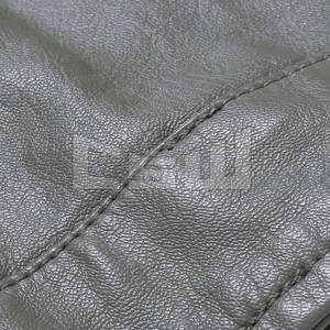 Recién llegado, chaqueta de cuero de invierno de talla grande para hombre, superventas, cuello levantado con lona a un precio razonable - Product Image 6