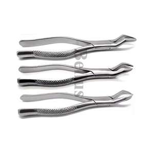 Pinces dentaires de haute précision Instruments d'extraction de racines Outils de poignée antidérapants en acier inoxydable Chirurgie buccale professionnelle - Product Image 1