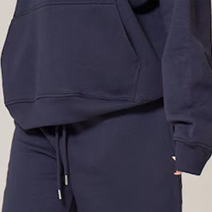 Sweats à capuche pour femmes coupe ample pull polaire surdimensionné sweat Style de rue coton chaud impression personnalisée sweats à capuche pour femmes - Product Image 5