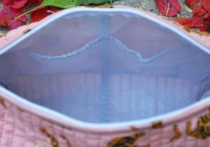 Kits de maquillaje impermeables de algodón con estampado de Color dulce clásico para todas las estaciones, neceser informal para mujer, los mejores regalos, nailon al por mayor - Product Image 3