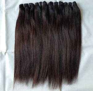 Extensions de cheveux humains à trame plate - Cheveux indiens Remy Temple - Personnalisation disponible 100 grammes - Product Image 1