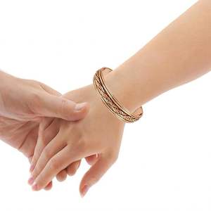 Mancuernillas de Cobre Pulido Hechas a Mano de Lujo, Caja de Regalo Personalizada para el Guardarropa Moderno, Tradicional y Clásico del Caballero, Venta al Por Mayor - Product Image 6