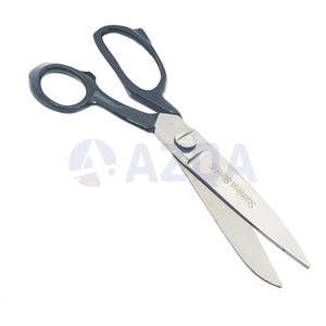 Ciseaux de tailleur professionnels en acier inoxydable, lames tranchantes, cisailles robustes pour la couture et les vêtements - Product Image 6