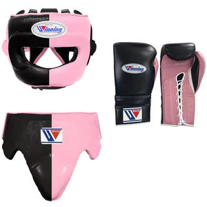 Genuine Leather <b>Boxing</b> <b>Sparring</b> <b>Set</b> Customized Logo Color High Quality Pro Leather MMA Training Gear Genuine Leather <b>Boxing</b> <b>Sets</b> - Product Image 6