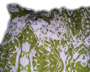 Vestido largo de gasa de algodón 100% Patrón floral ecológico natural Transpirable Hasta la rodilla Primavera Casual Servicio OEM disponible - Product Image 5