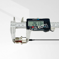 Câbles coaxiaux étanches en cuivre avec connecteur N mâle vers prise UFL, assemblages de câbles RF Pigtail RG1.13/RG178 50 ohms