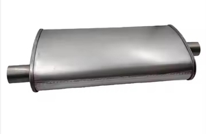 Approvisionnement d'usine Accessoires de système d'échappement automatique haute performance personnalisés Silencieux d'échappement universel en acier inoxydable 409 - Product Image 5