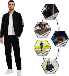 Sudadera con capucha transpirable Eco-Friendly Impreso Patrón sólido Invierno Peso pesado SWEATSUIT Técnica de diamantes de imitación Ligero - Product Image 1