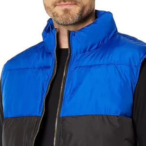 OEM Winter Mens Vest Jacket Waterproof Body <b>Warmer</b> Breathable Sleeveless Padded Warm Filling Puffer Light Puffy Jackets - Product Image 6