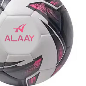 Balón de fútbol de entrenamiento deportivo personalizable Alaay, nuevo diseño, cómodo cosido a máquina de seguridad, hecho de cuero PU PVC - Product Image 6