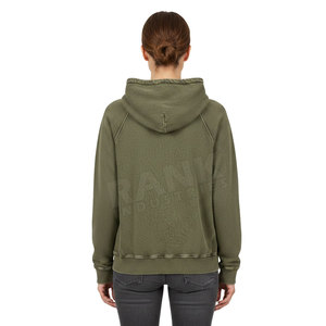 Nouveau design de sweats à capuche délavés pour femmes, nouvelle collection, vente chaude, faible MOQ - Product Image 5