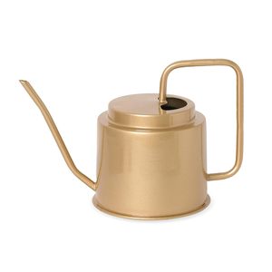 Arrosoir en métal doré 1 litre avec bec long pour accessoires de jardinage intérieur et extérieur - Product Image 1