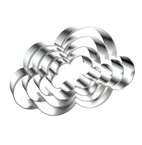 Outils de décoration de biscuits de cuisson Machine à biscuits en métal Presse à biscuits en acier inoxydable avec pièce de design - Product Image 5