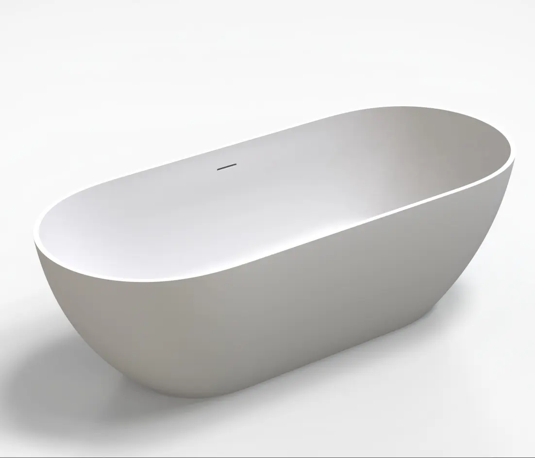 人工石自立型浴槽FU-1038