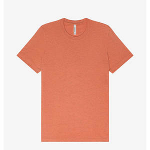 Bella + Canvas 3001CVC T-shirt à manches courtes unisexe en trois tissus pour homme Heather Gold CVC Breathable Heather Red Design - Product Image 3