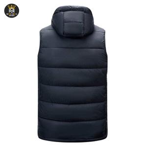 Chaqueta acolchada de invierno personalizada para hombre, clásica, cómoda, con patrón de bordado, decoración de bolsillo con estampado de concha de nailon - Product Image 6