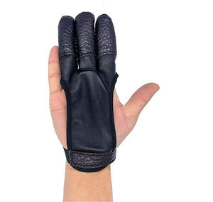 Gants de tir à l'arc en cuir faits à la main, vente chaude, approvisionnement direct d'usine, entièrement personnalisables, qualité supérieure pour le tir à l'arc sur cible - Product Image 4