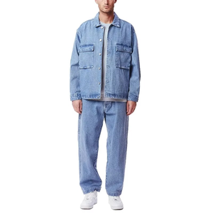 Chaqueta de Mezclilla para Hombre, Chaqueta Bomber de Moda, Chaqueta Vaquera Informal para Hombre, Ropa de Abrigo Masculina - Product Image 4