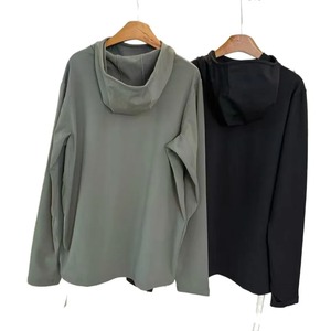 Autumn Winter Couple Fleece Hoodie <b>Long</b> <b>Sleeve</b> Round Neck Sweatshirt Breathable and Waterproof Cotton Inner Wear <b>T</b>-<b>shirt</b> - Product Image 4