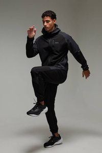 Conjuntos Deportivos Casuales Cómodos de Alta Calidad, 2 Piezas, Pantalones Deportivos Lisos, Sudaderas con Cierre, Ropa Deportiva para Hombre - Product Image 4