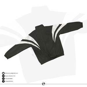 Mawra Ultimate Track Jacket High Quality Custom Logo Patchwork Streetwear Breathable Windbreaker Gym Running Winter Outdoor <b>Men</b> - Product Image 5